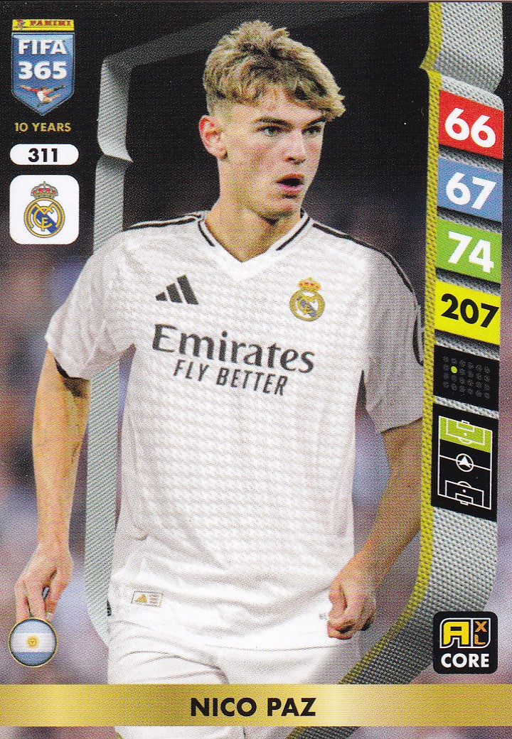 311. NICO PAZ - REAL MADRID