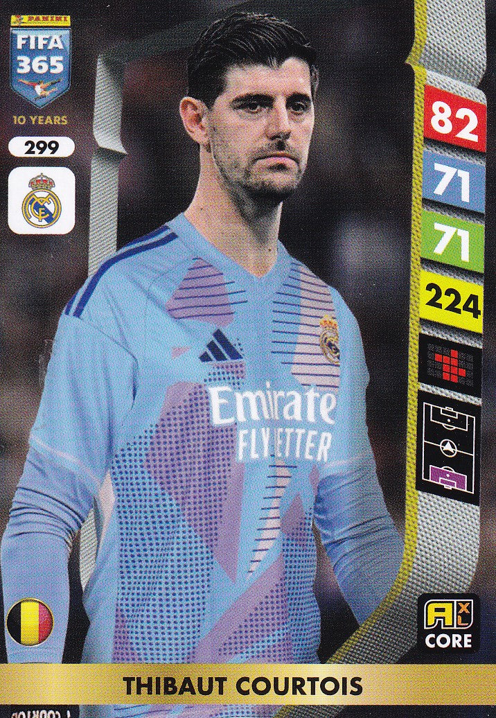 299. THIBAUT COURTOIS - REAL MADRID
