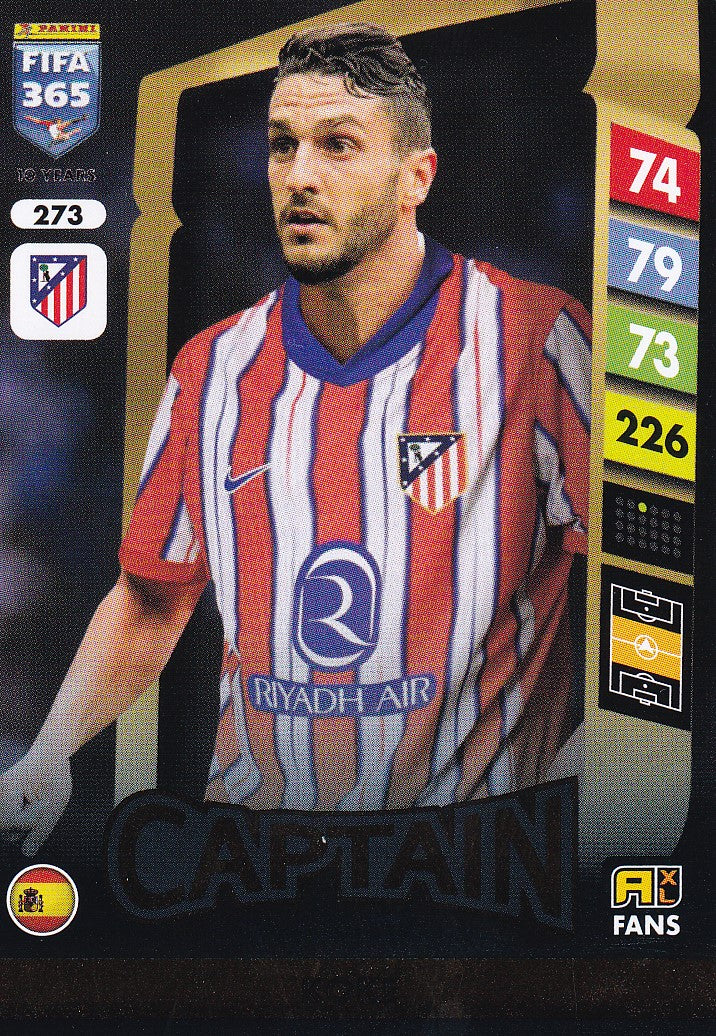 273. KOKE - ATLETICO MADRID - CAPTAIN