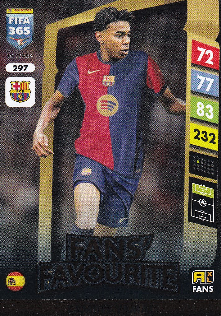 297. LAMINE YAMAL - BARCELONA - FANS FAVOURITE