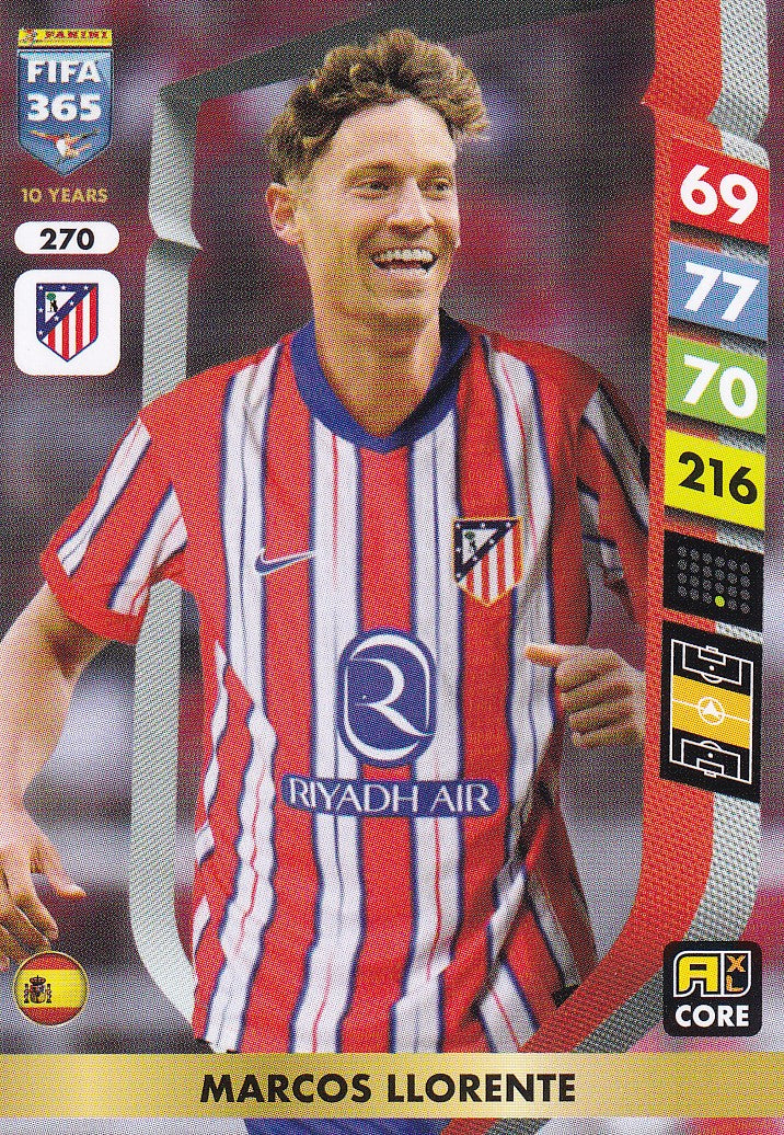 270. MARCOS LLORENTE - ATLETICO MADRID