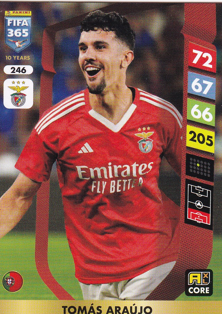 246. TOMAS ARAUJO - BENFICA
