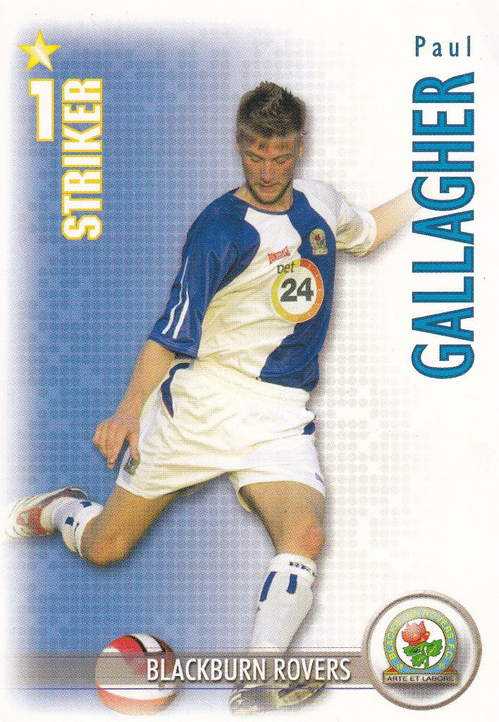 052. PAUL GALLAGHER - BLACKBURN ROVERS