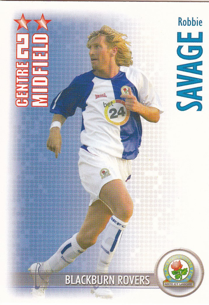 048. ROBBIE SAVAGE - BLACKBURN ROVERS