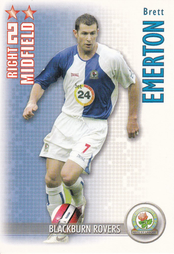 045. BRETT EMERTON - BLACKBURN ROVERS