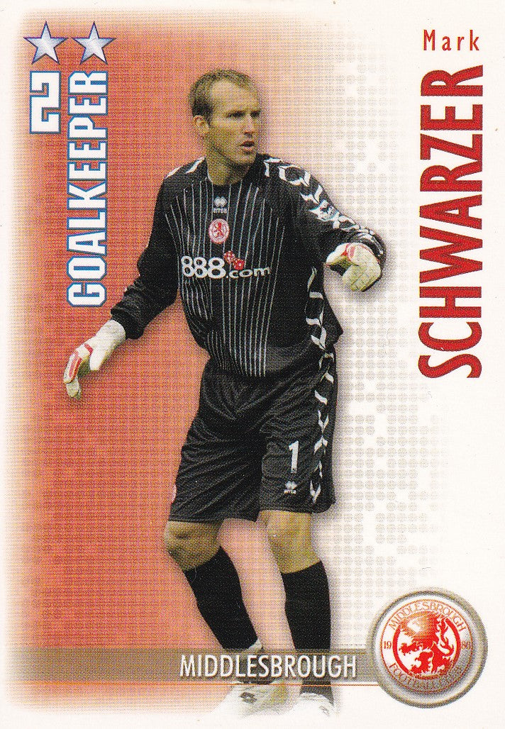 199. MARK SCHWARZER - MIDDLESBROUGH
