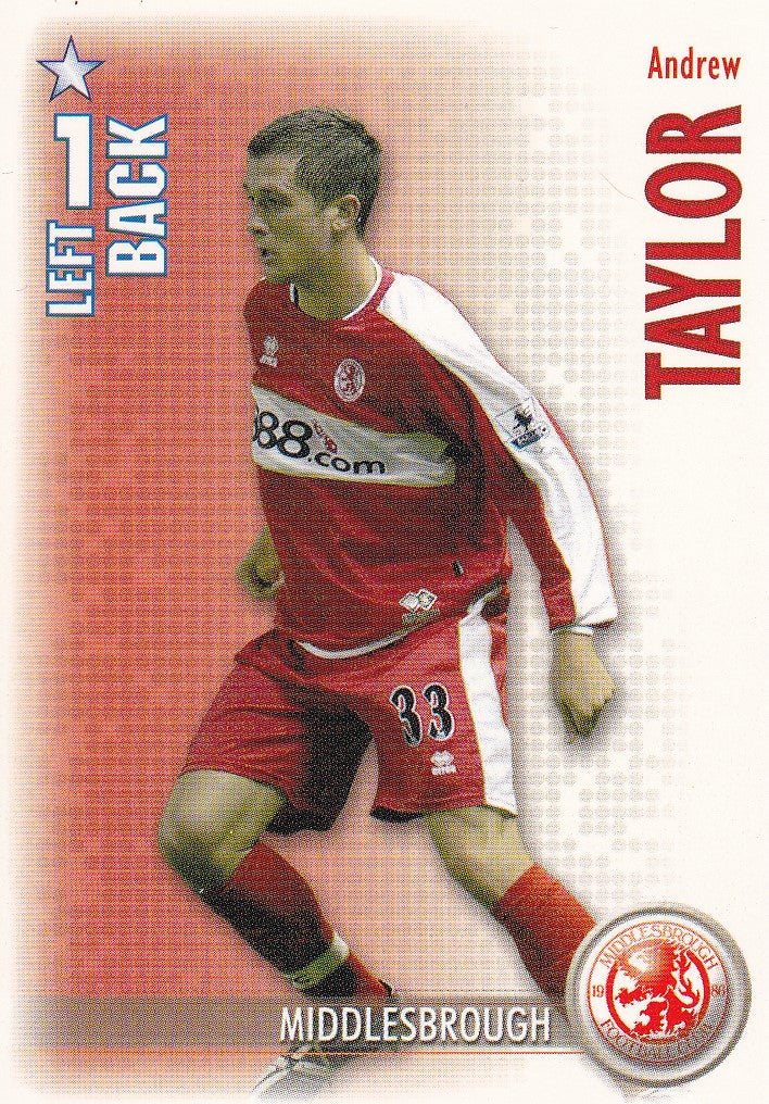 202. ANDREW TAYLOR - MIDDLESBROUGH