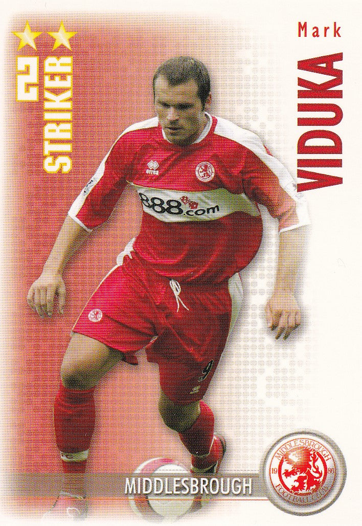 214. MARK VIDUKA - MIDDLESBROUGH