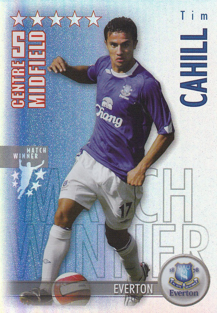 121. TIM CAHILL - EVERTON - MATCH WINNER