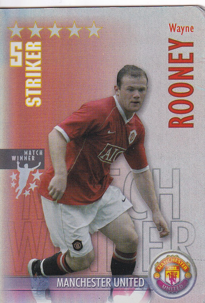 196. WAYNE ROONEY - MANCHESTER UNITED - MATCH WINNER