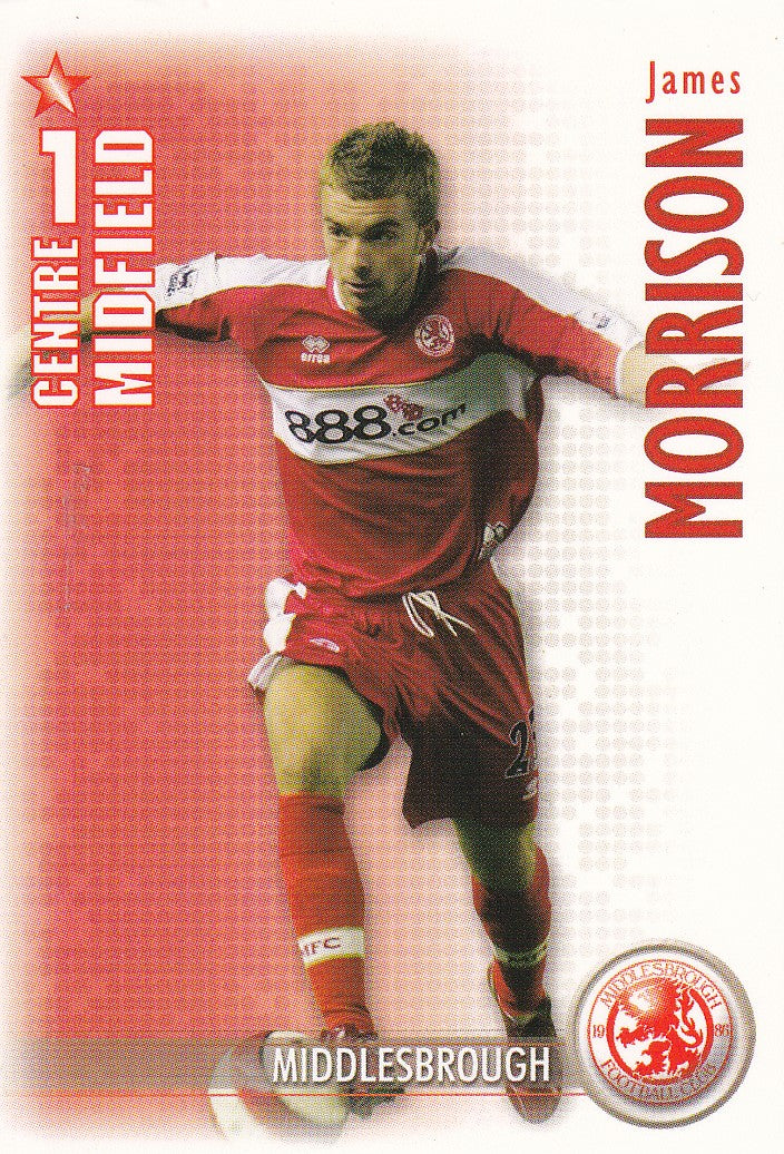 209. JAMES MORISSON - MIDDLESBROUGH