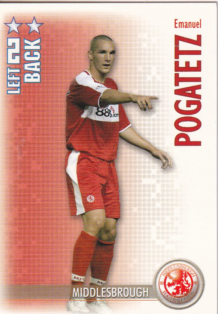 203. EMANUEL POGATETZ - MIDDLESBROUGH