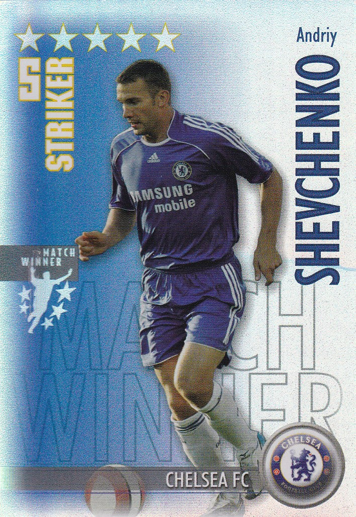 107. ANDRIY SHEVCHENKO - CHELSEA - MATCH WINNER