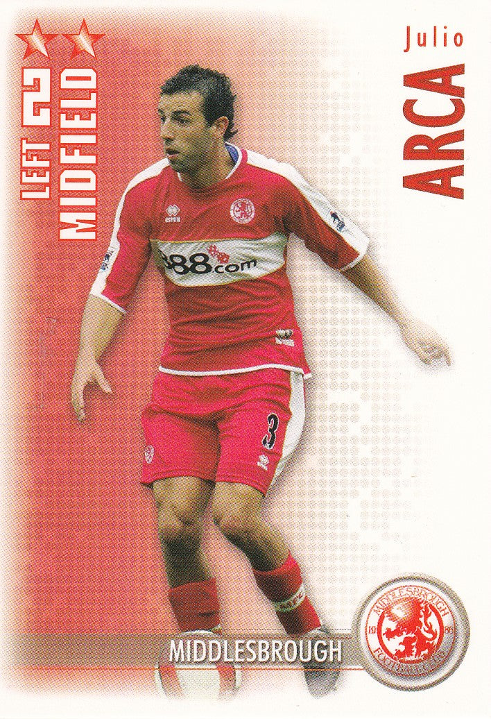 212. JULIO ARCA - MIDDLESBROUGH
