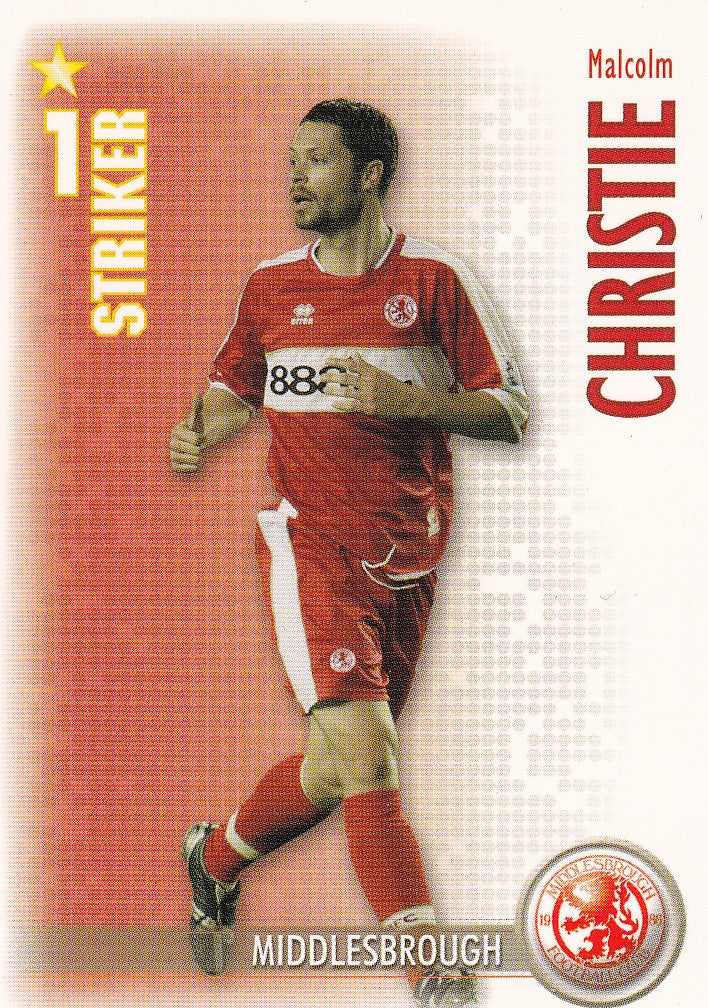 216. MALCOLM CHRISTIE - MIDDLESBROUGH