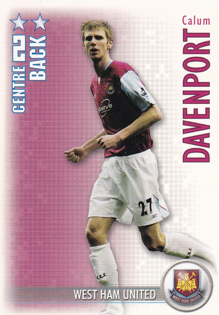 427. CALUM DAVENPORT - WEST HAM