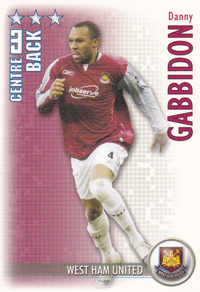 329. DANNY GABBIDON - WEST HAM