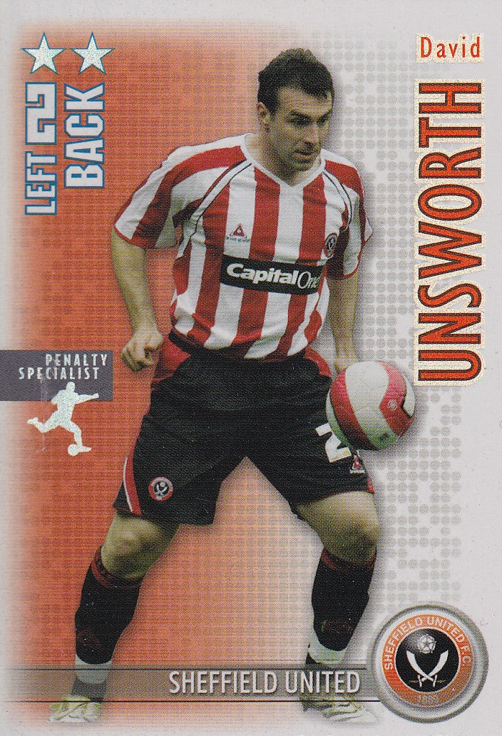 278. DAVID UNSWORTH - SHEFFIELD UNITED - PENALTY SPECIALIST