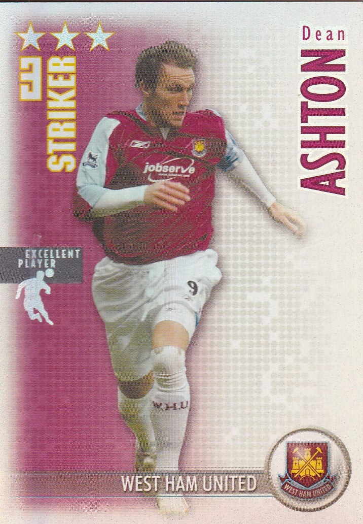 341. DEAN ASHTON - WEST HAM - EXCELLENT PLAYER