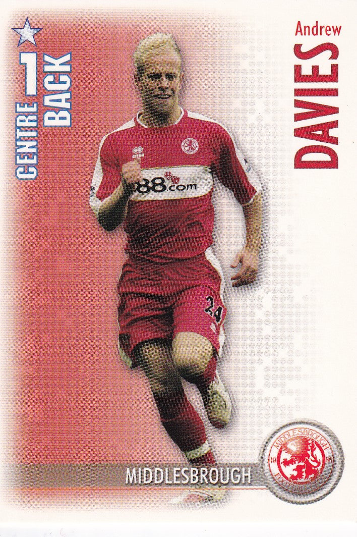 400. ANDREW DAVIES - MIDDLESBROUGH