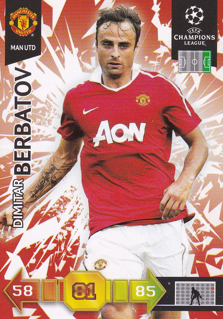 167. DIMITAR BERBATOV - MANCHESTER UNITED