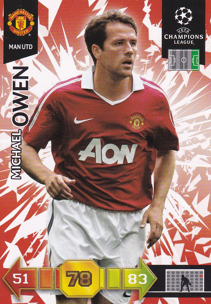 165. MICHAEL OWEN - MANCHESTER UNITED