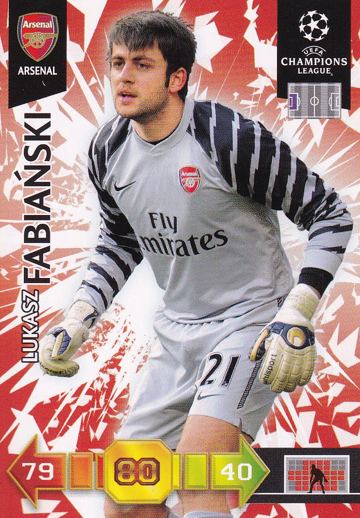 UE-001. LUKASZ FABIANSKI - ARSENAL