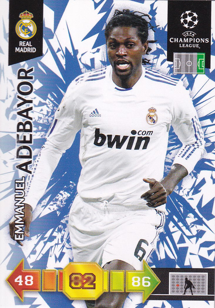 UE-056. EMMANUEL ADEBAYOR - REAL MADRID