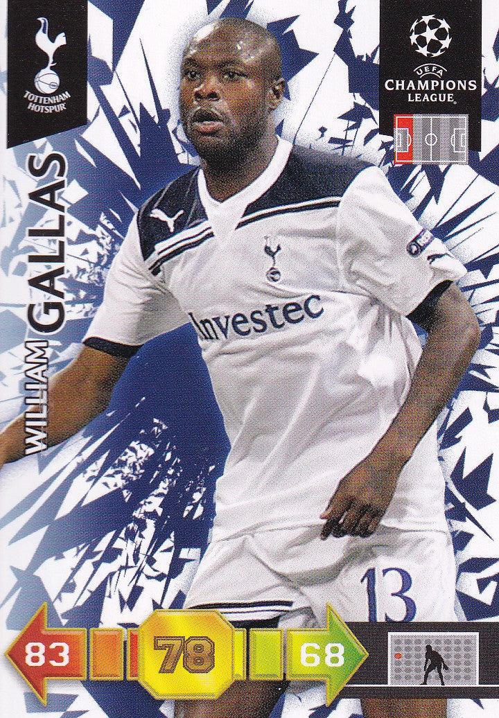 UE-080. WILLIAM GALLAS - TOTTENHAM