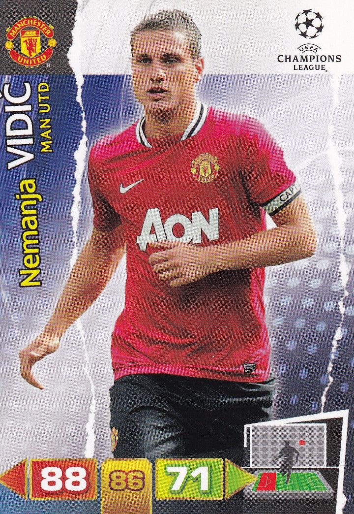 145. NEMANJA VIDIC - MANCHESTER UNITED