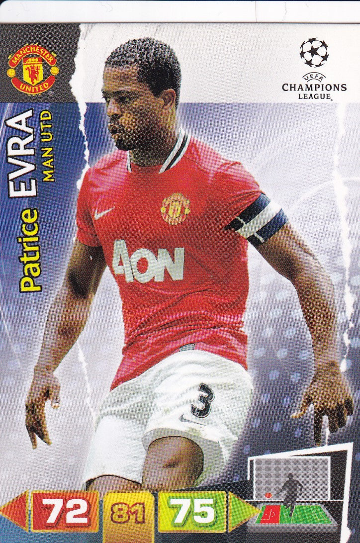 146. PATRICE EVRA - MANCHESTER UNITED