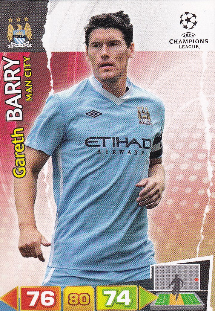 136. GARETH BARRY - MANCHESTER CITY