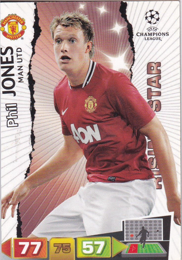 147. PHIL JONES - MANCHESTER UNITED - RISING STAR