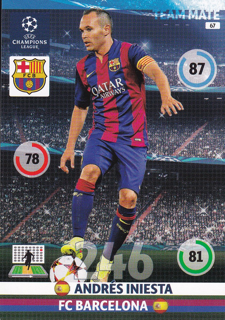 067. ANDRES INIESTA - BARCELONA
