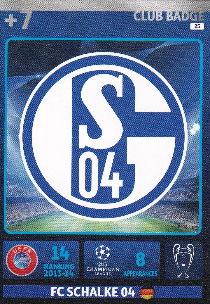 025. FC SCHALKE 04 - CLUB BADGE