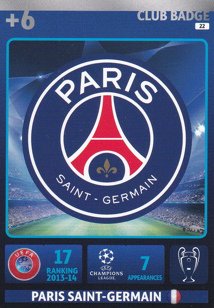 022. PARIS SAINT-GERMAIN - CLUB BADGE