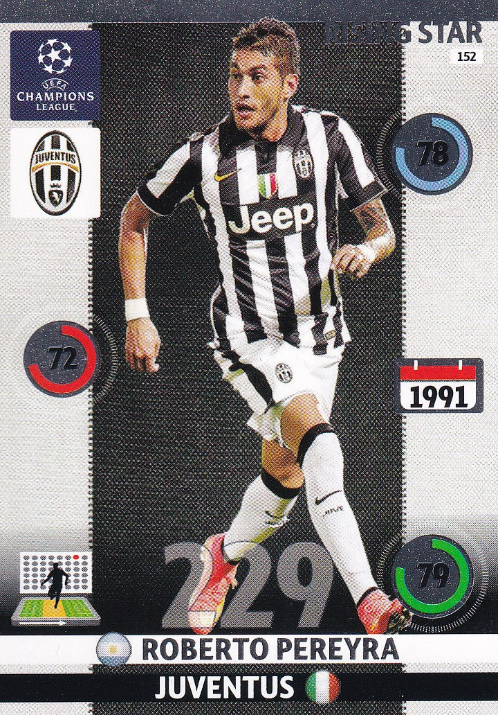 152. ROBERTO PEREIRA - JUVENTUS - RISING STAR