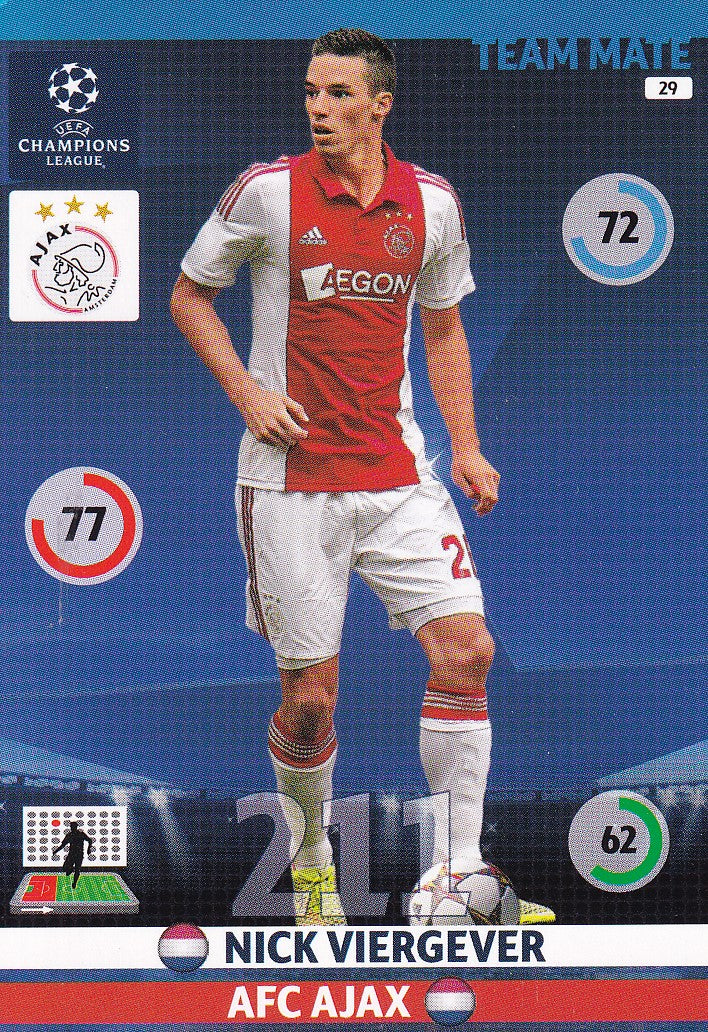 029. NICK VIERGEVER - AFC AJAX