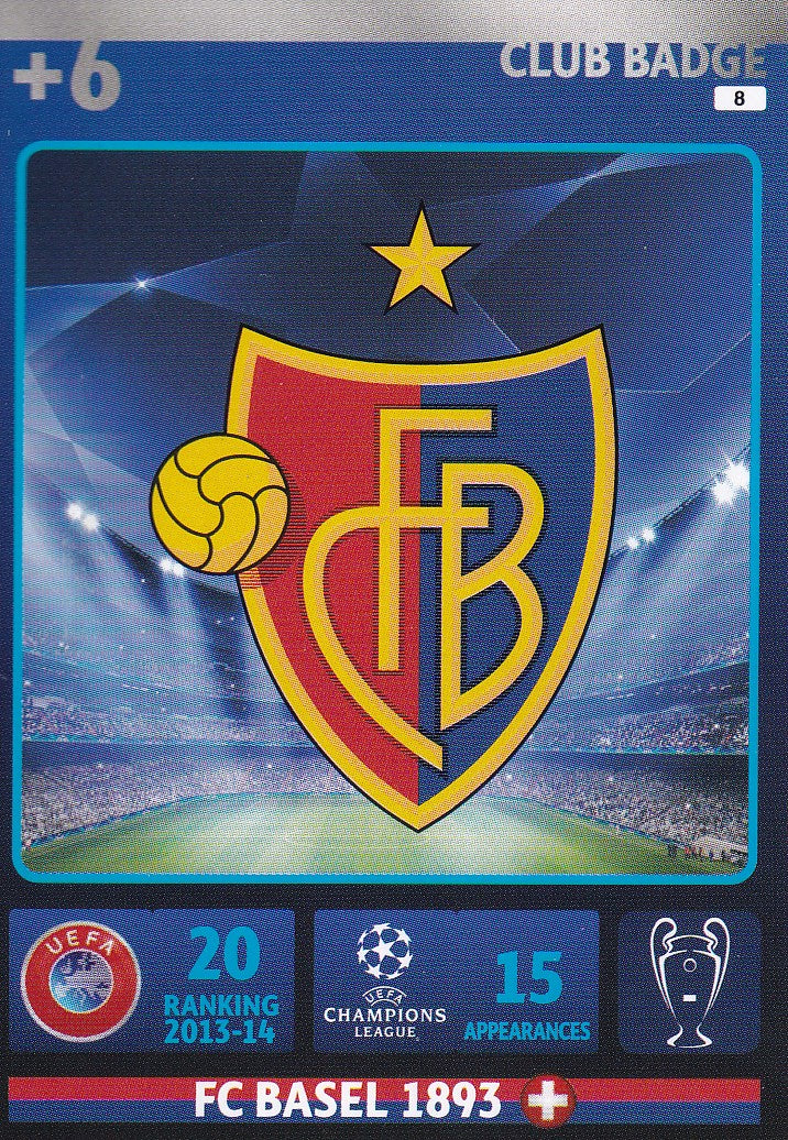 008. FC BASEL 1893 - CLUB BADGE
