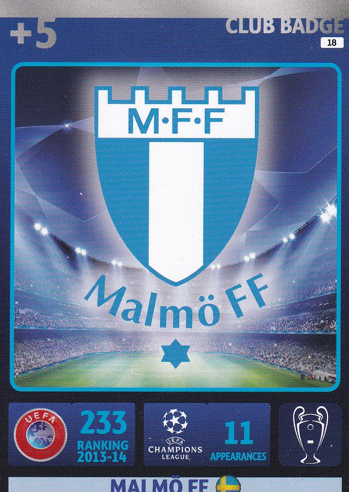 018. MALMO FF - CLUB BADGE