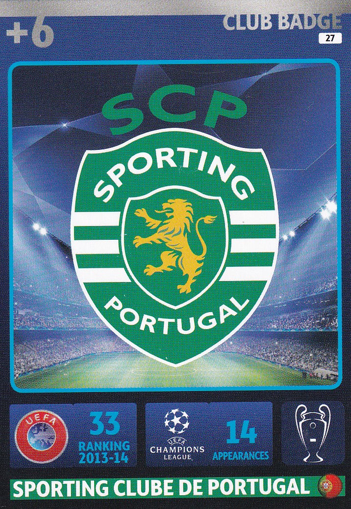 027. SPORTING CLUBE DE PORTUGAL - CLUB BADGE