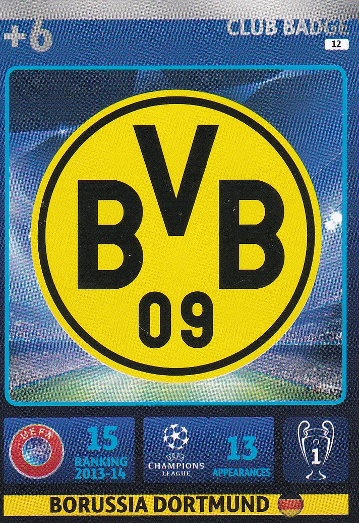 012. BORUSSIA DORTMUND - CLUB BADGE