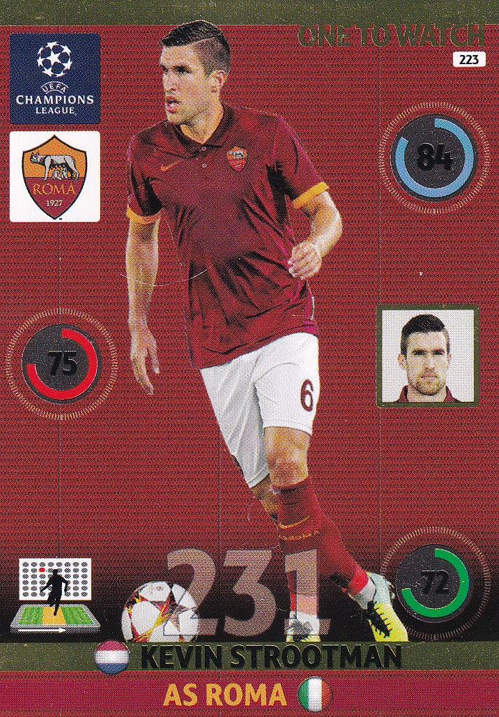 223. KEVIN STROOTMAN - AS ROMA - ONE TO WATCH