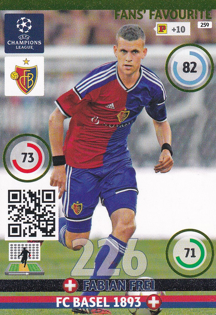 259. FABIAN FREI - BASEL - FANS FAVOURITE