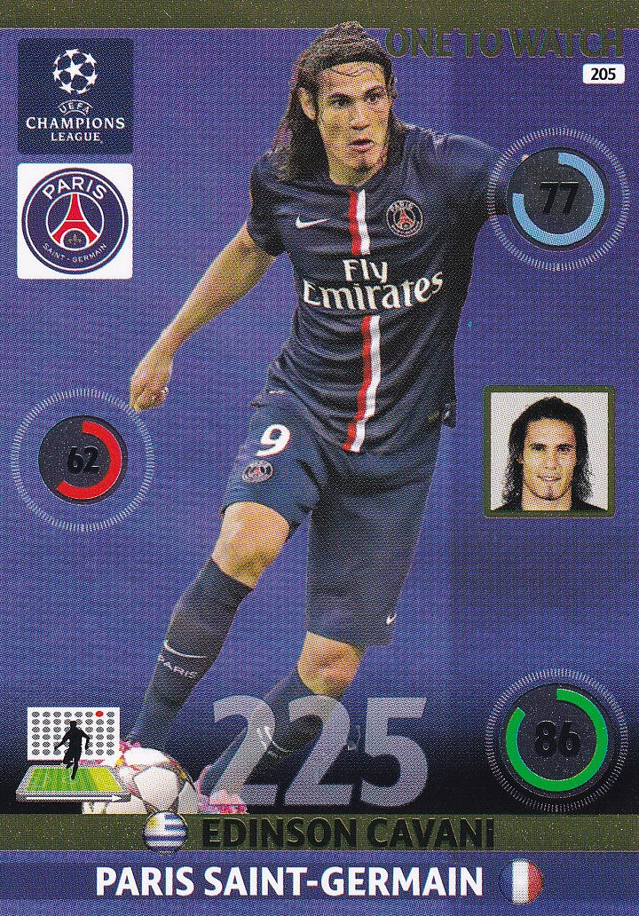 205. EDINSON CAVANI - PARIS SAINT-GERMAIN - ONE TO WATCH