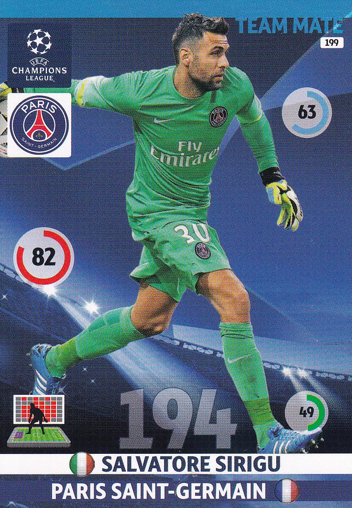 199. SALVATORE SIRIGU - PARIS SAINT-GERMAIN