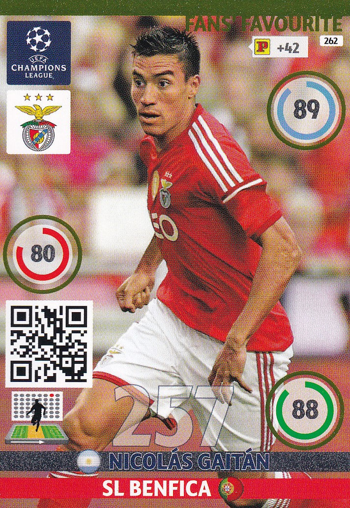 262. NICOLAS GAITAN - BENFICA - FANS FAVOURITE