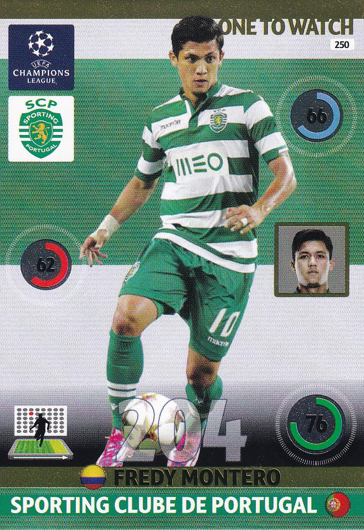 250. FREDY MONTERO - SPORTING LISBOA - ONE TO WATCH