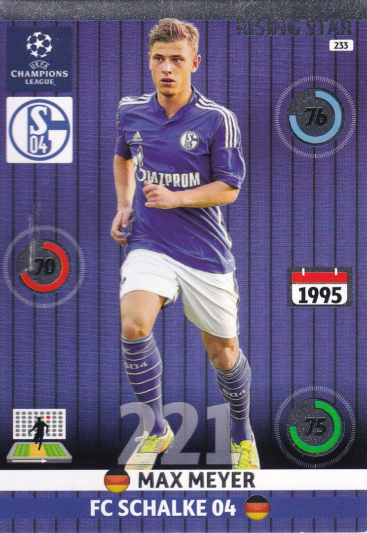 233. MAX MEYER - SCHALKE 04 - RISING STAR