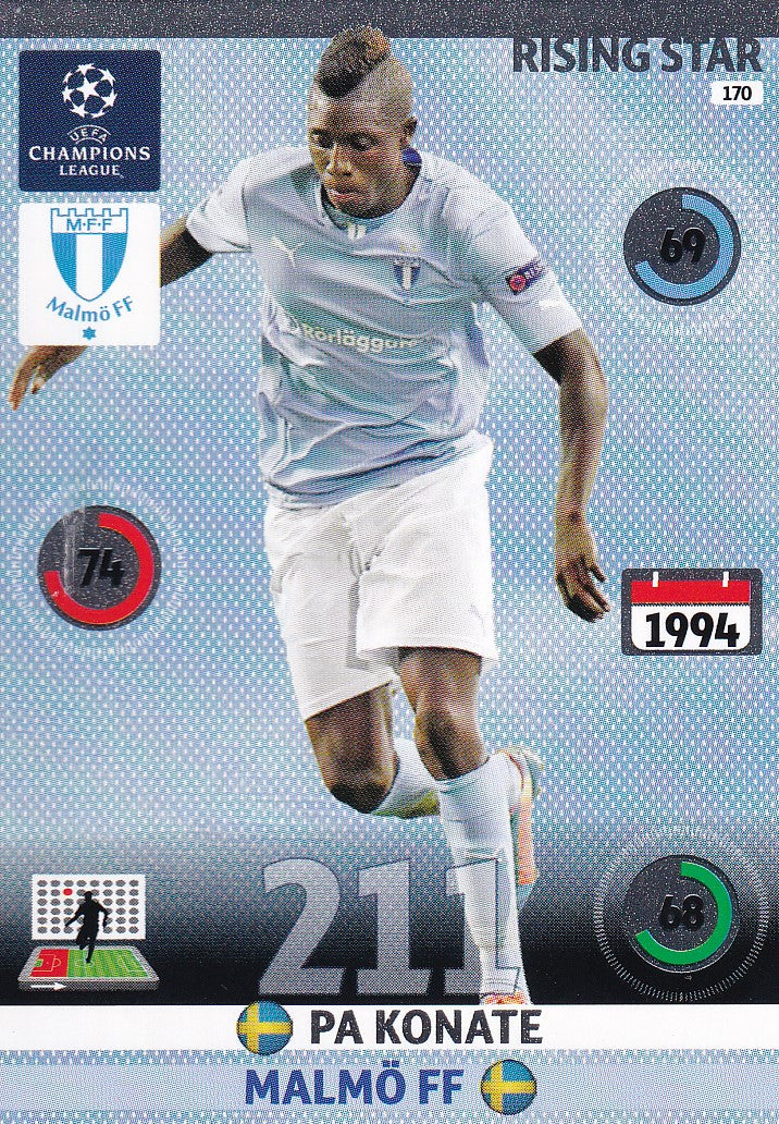 170. PA KONATE - MALMO - RISING STAR